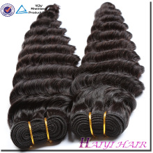 Double drawn Deep Wave Indian Hair Raw Cuticle Aligned Remy Hair